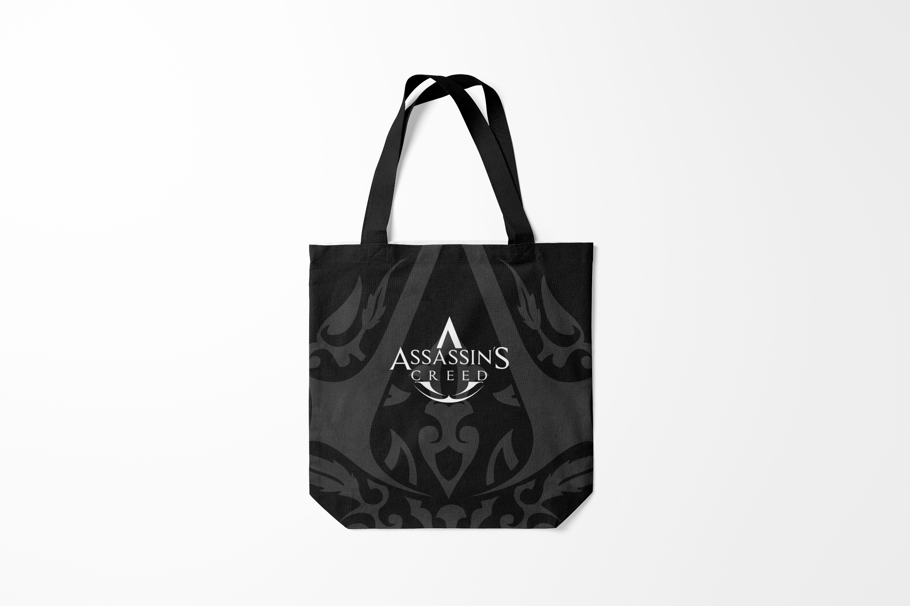 

Сумка шoппер унисекс Burnettie ASSASSINS CREED, черный, ASSASSINS CREED