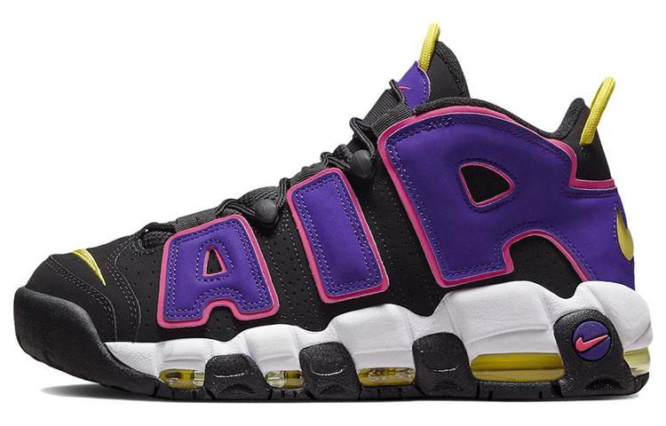 

Кроссовки унисекс Nike Air More Uptempo uptempo court purple air черные 47.5 EU, Черный, Air More Uptempo uptempo court purple air