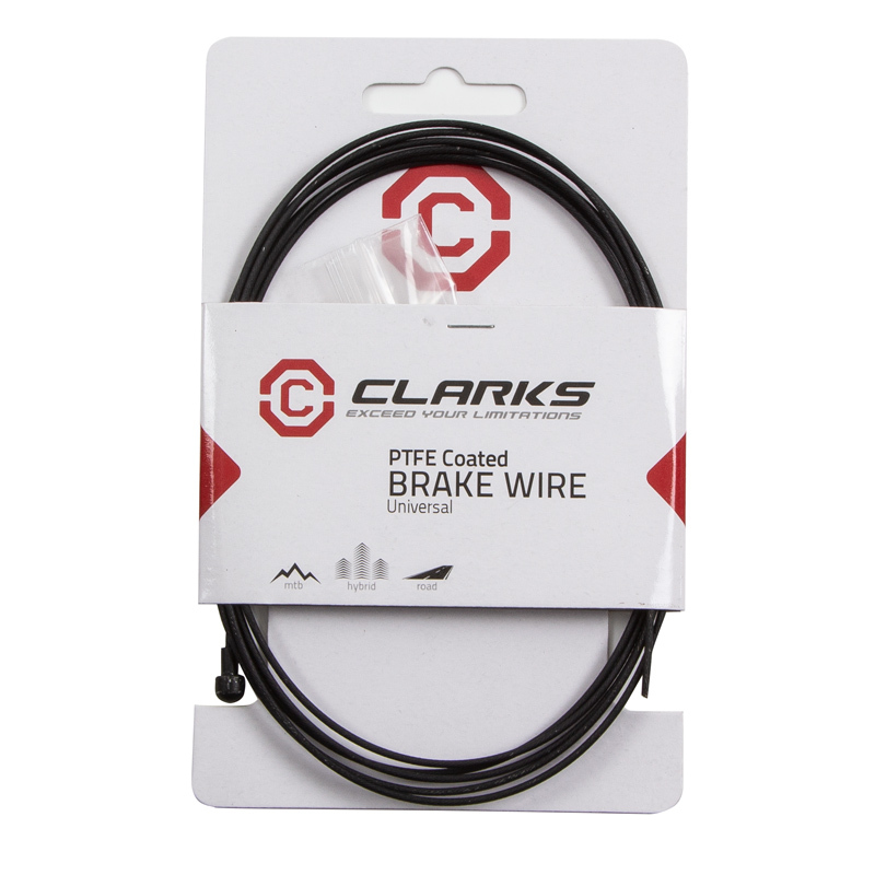 

Тросик BW6026 торм. МТВ/Hybrid PRE-LUBE с ЧЕРНЫМ покрытием PTFE, 1.5х2000мм (20) CLARKS, Черный, BW6026