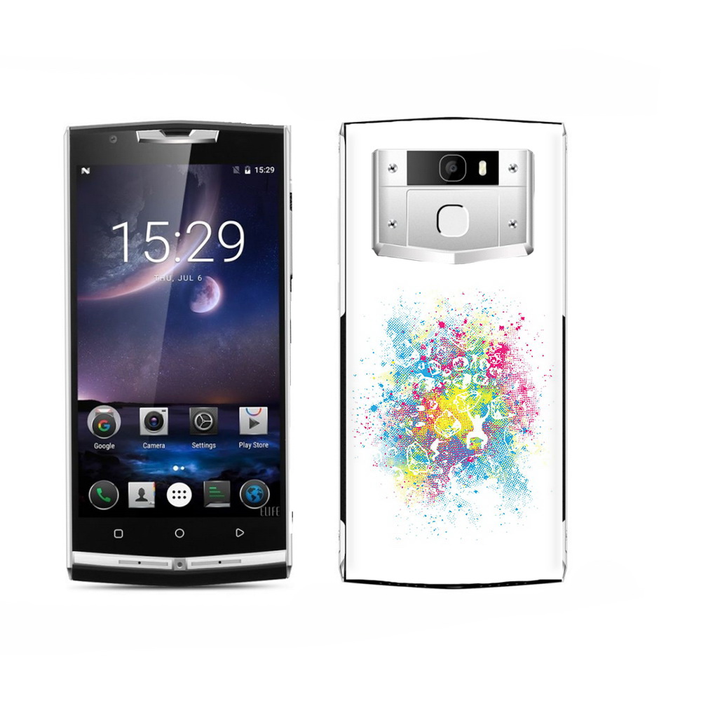 

Чехол MyPads Tocco для Oukitel K15 Plus акварель абстракция, Прозрачный, Tocco