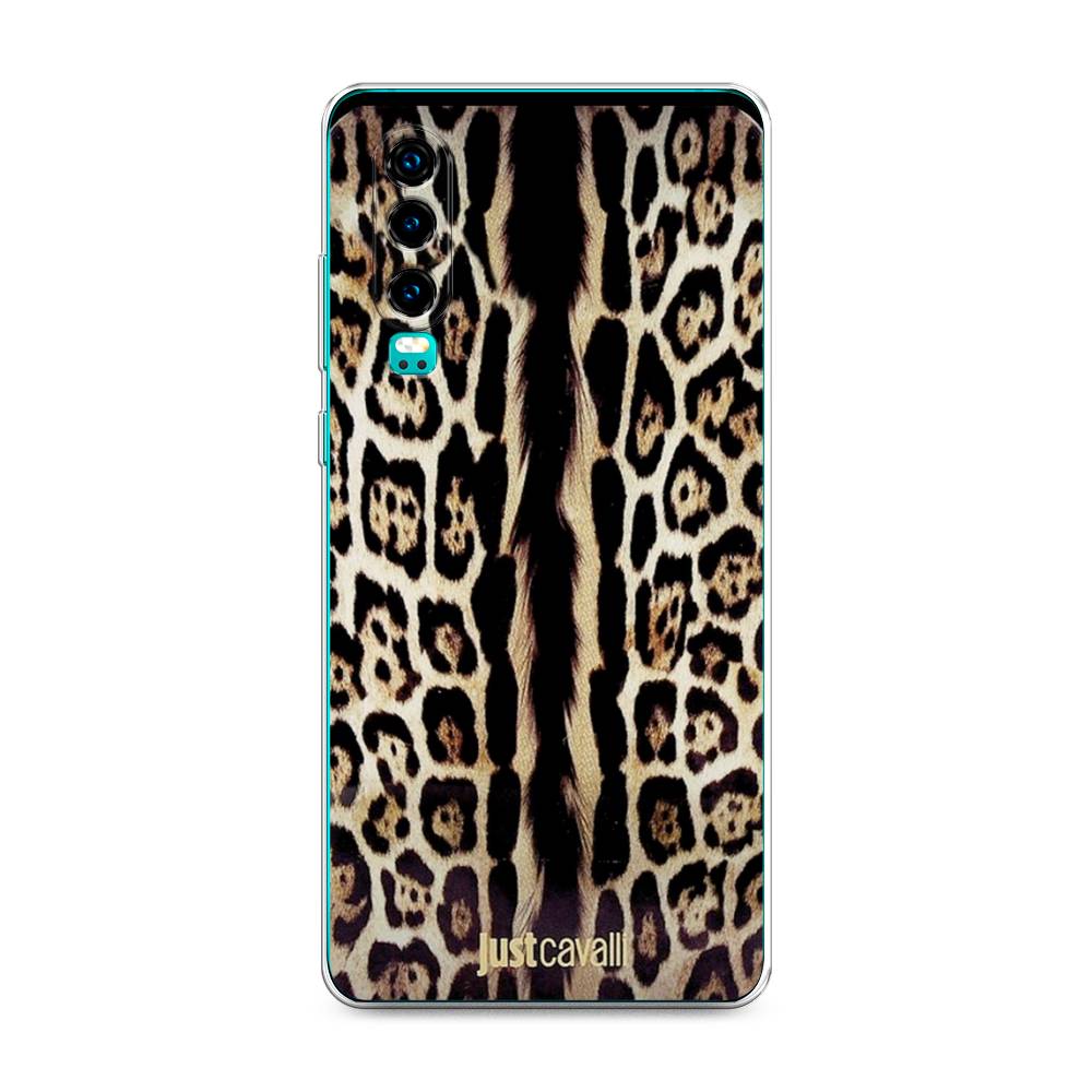 

Чехол на Huawei P30 "Леопард кавалли", Черный;коричневый, 68550-1