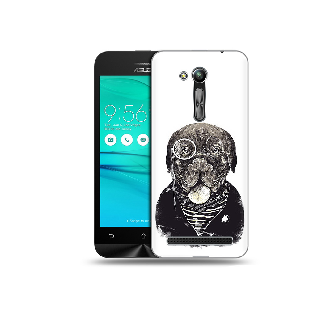 

Чехол MyPads Tocco для Asus ZenFone Go (ZB452KG) солидный песик, Прозрачный, Tocco