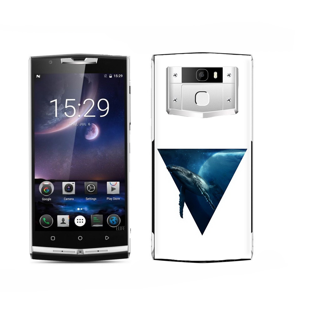 

Чехол MyPads Tocco для Oukitel K15 Plus 3D кит, Прозрачный, Tocco