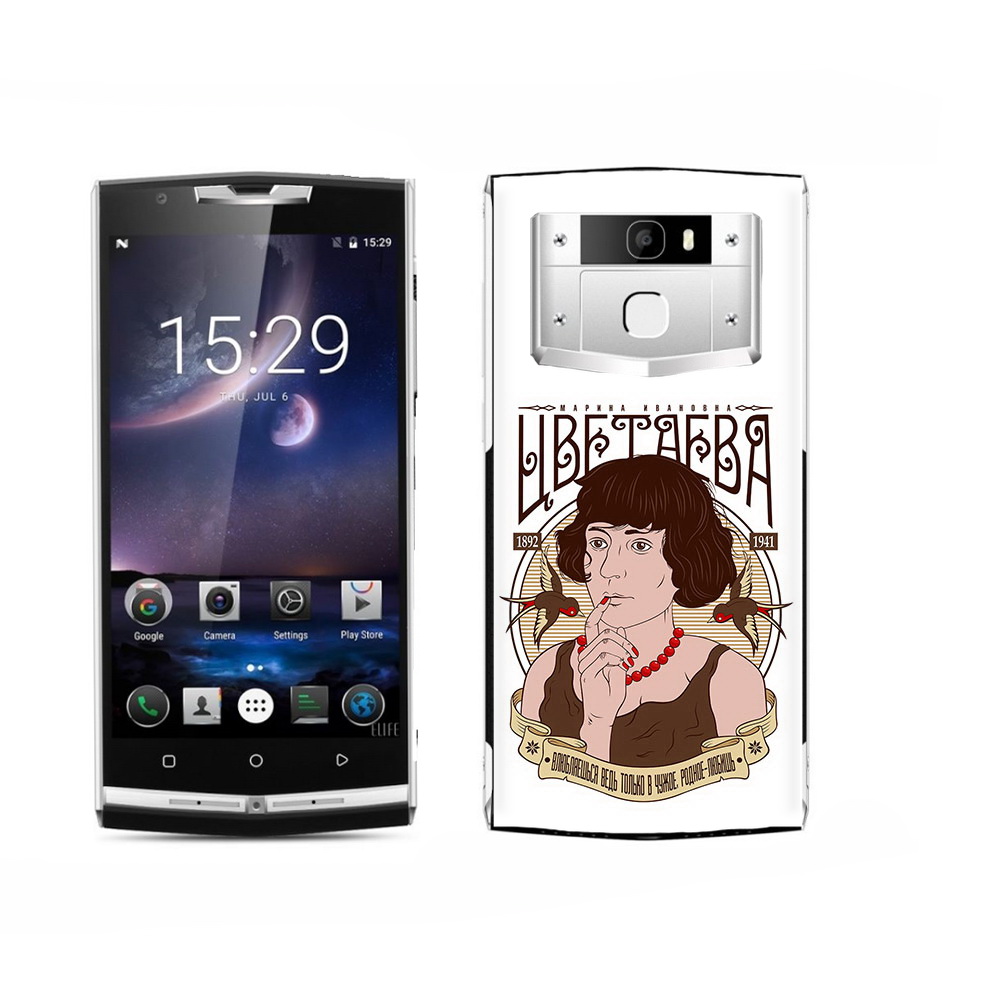 

Чехол MyPads Tocco для Oukitel K15 Plus Цветаева, Прозрачный, Tocco