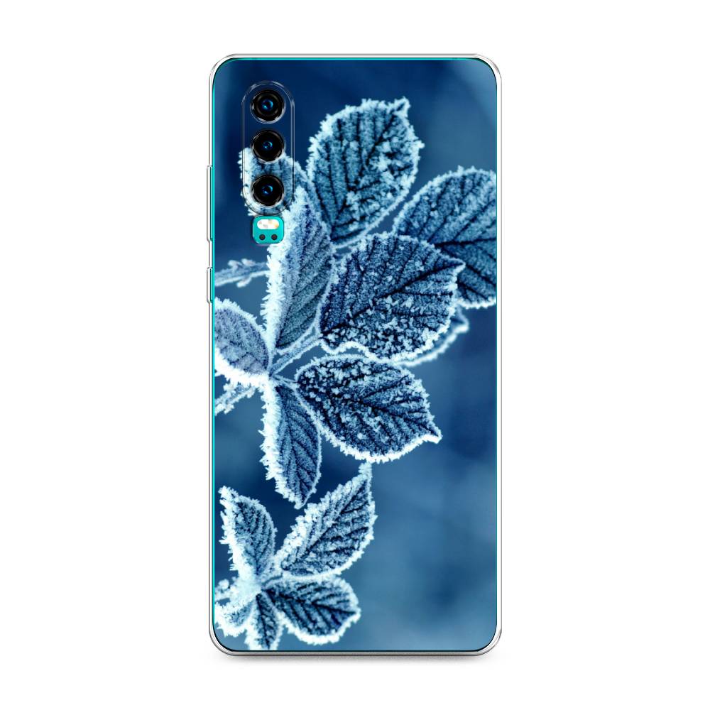 

Чехол для Huawei P30 "Зима 6 ", Голубой;белый, 68550-2