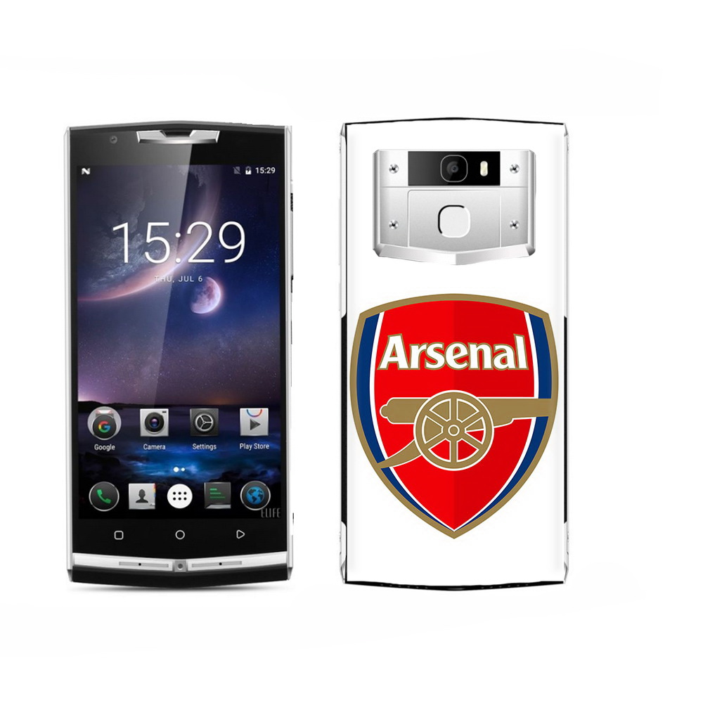 

Чехол MyPads Tocco для Oukitel K15 Plus ФК Арсенал логотип, Прозрачный, Tocco