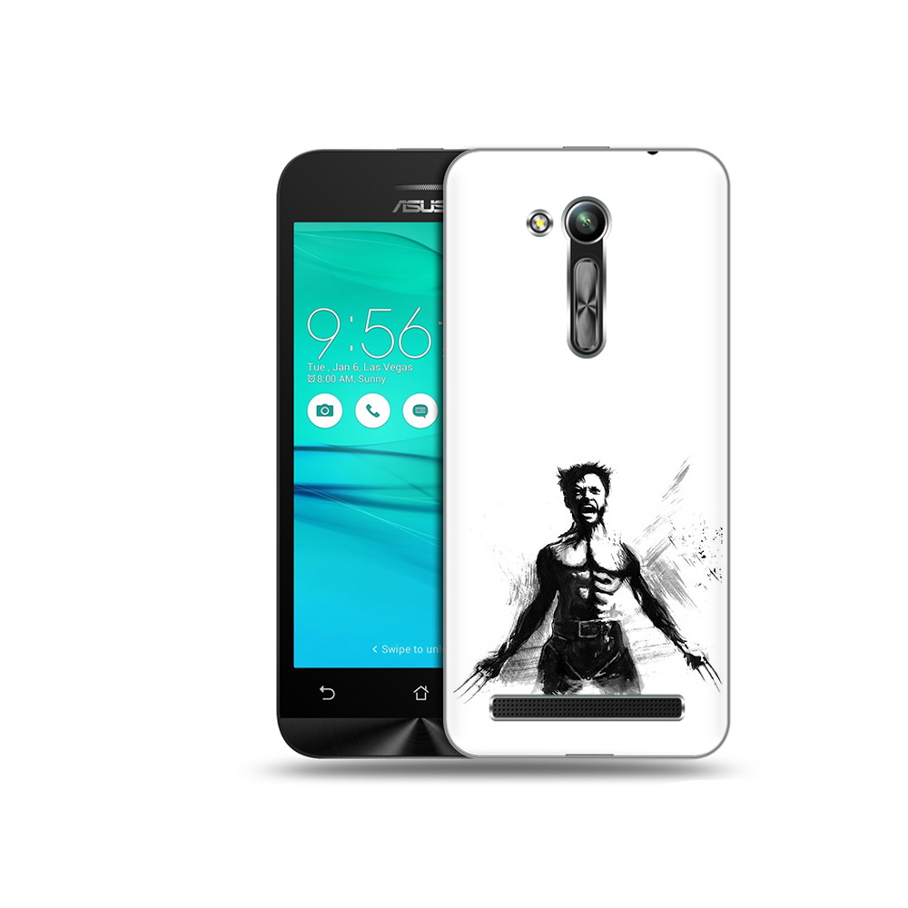 

Чехол MyPads Tocco для Asus ZenFone Go (ZB452KG) росомаха, Прозрачный, Tocco