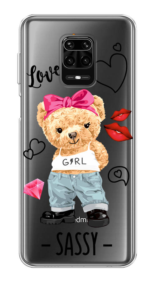 

Чехол на Xiaomi Redmi Note 9 Pro/9S "Sugar Mommy", Голубой;белый;розовый, 38050-6