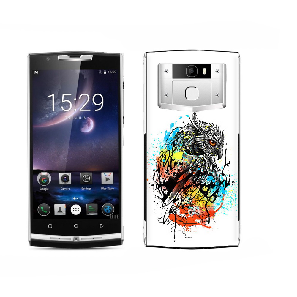 

Чехол MyPads Tocco для Oukitel K15 Plus Творческая сова, Прозрачный, Tocco