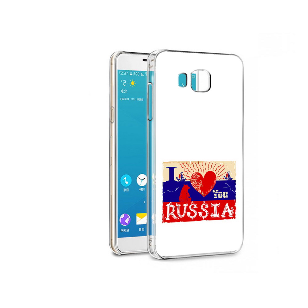 

Чехол MyPads Tocco для Samsung Galaxy Alpha Люблю Россию (PT13063.503.112), Прозрачный, Tocco