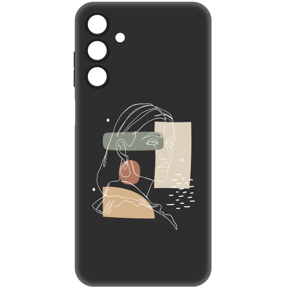 

Чехол-накладка Krutoff Soft Case Уверенность для Samsung Galaxy A15 4G (A155) черный