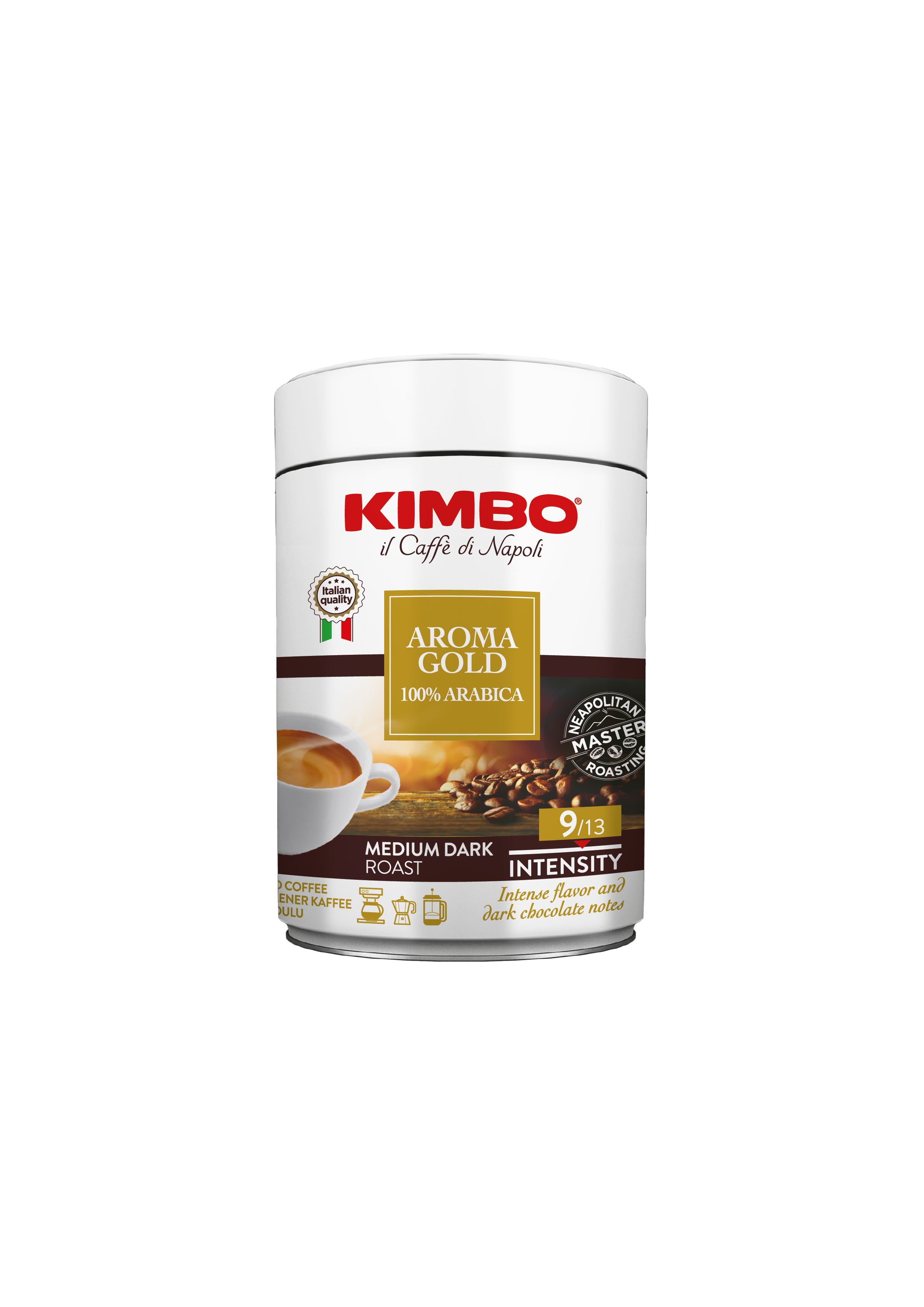 Кофе молотый Kimbo aroma gold arabica 250 г