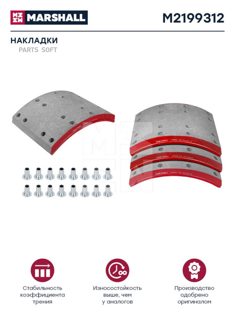 

Накладки Торм. Компл. Hcv