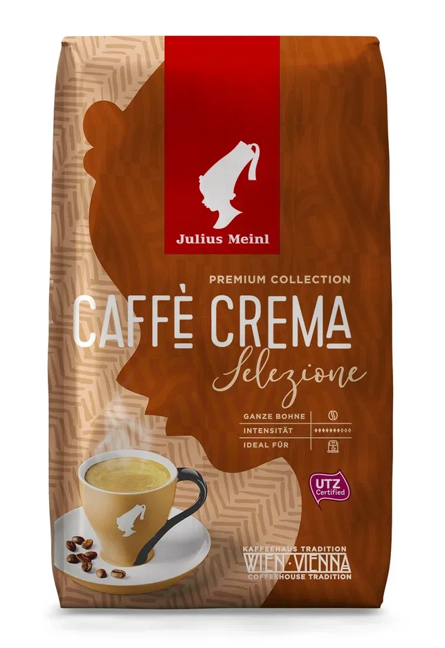 фото Кофе в зернах julius meinl caffe crema 1 кг