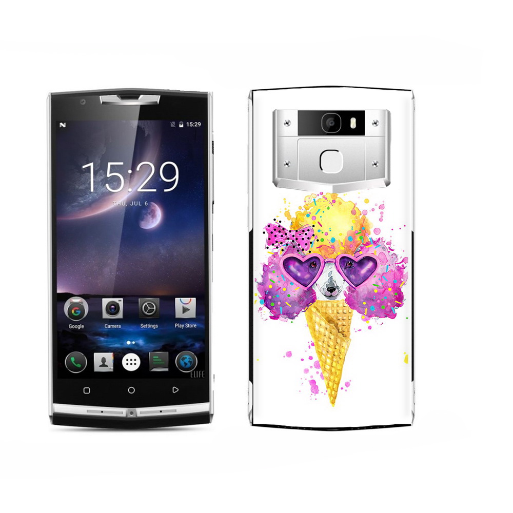 

Чехол MyPads Tocco для Oukitel K15 Plus Рожок, Прозрачный, Tocco
