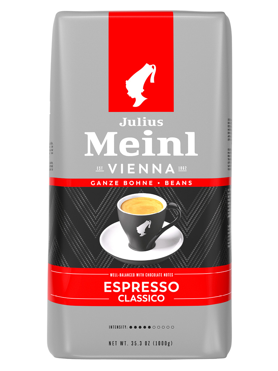 Кофе в зёрнах Julius Meinl Espresso classico в мягкой упаковке, 1 кг