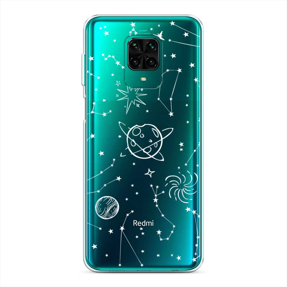 фото Чехол для xiaomi redmi note 9 pro/9s "планеты в космосе" case place