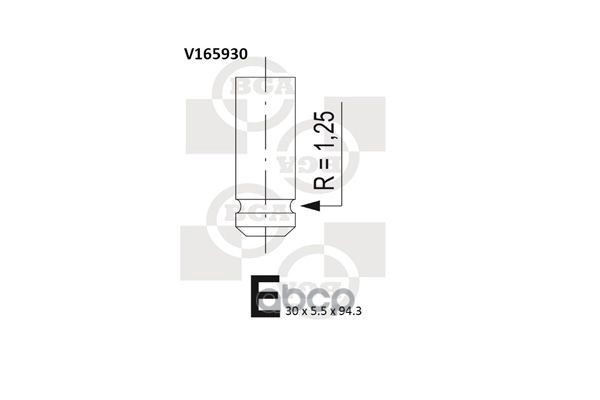 

Впускной Клапан Bga V165930