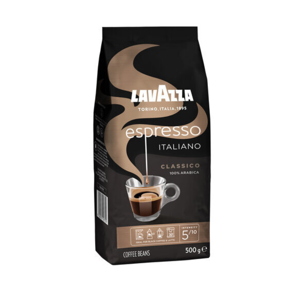 Кофе в зернах LavAzza caffe espresso 500 г