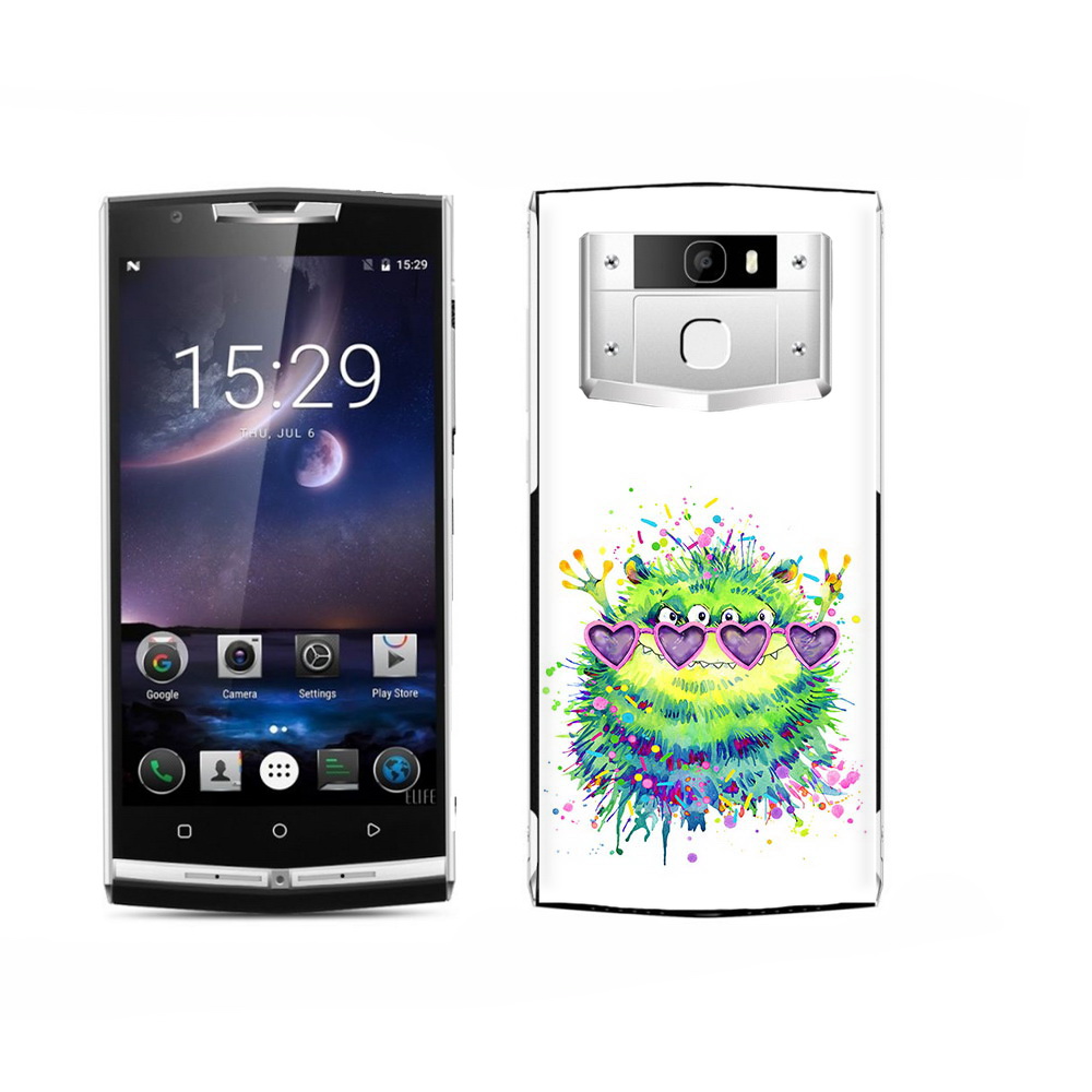 

Чехол MyPads Tocco для Oukitel K15 Plus Пушистый персонаж, Прозрачный, Tocco