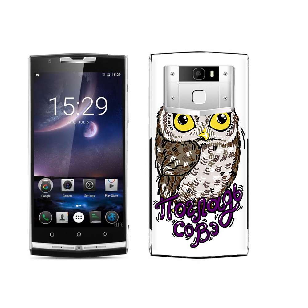 

Чехол MyPads Tocco для Oukitel K15 Plus Погладь Совэ, Прозрачный, Tocco