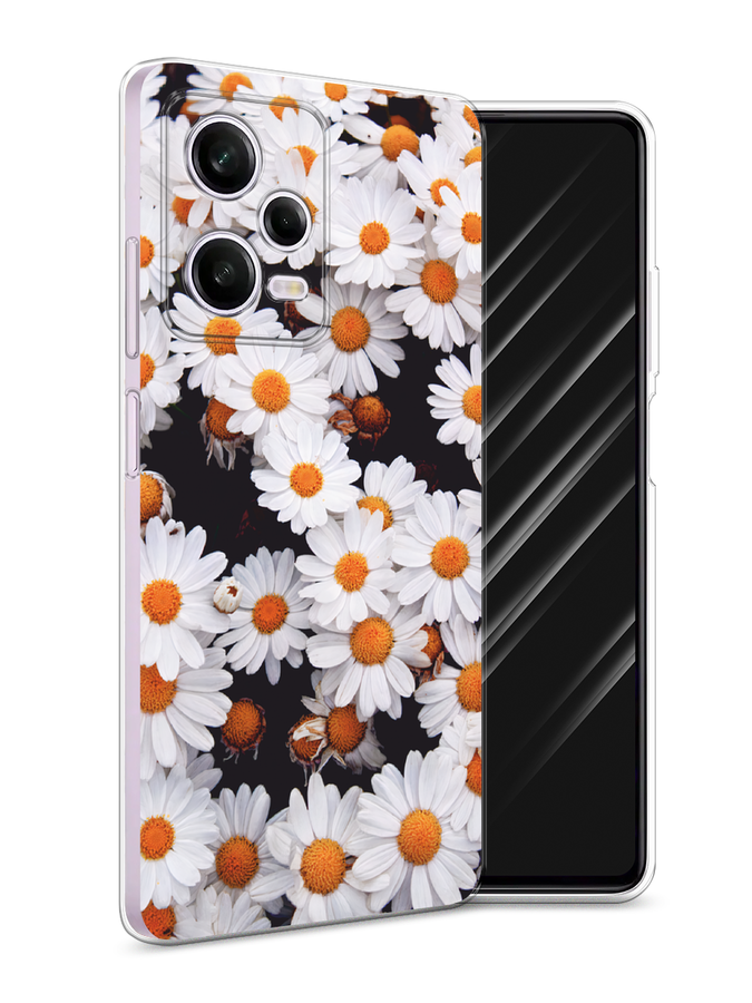 

Чехол Awog на Xiaomi Redmi Note 12 Pro "Ромашковое поле", Белый, 317050-4