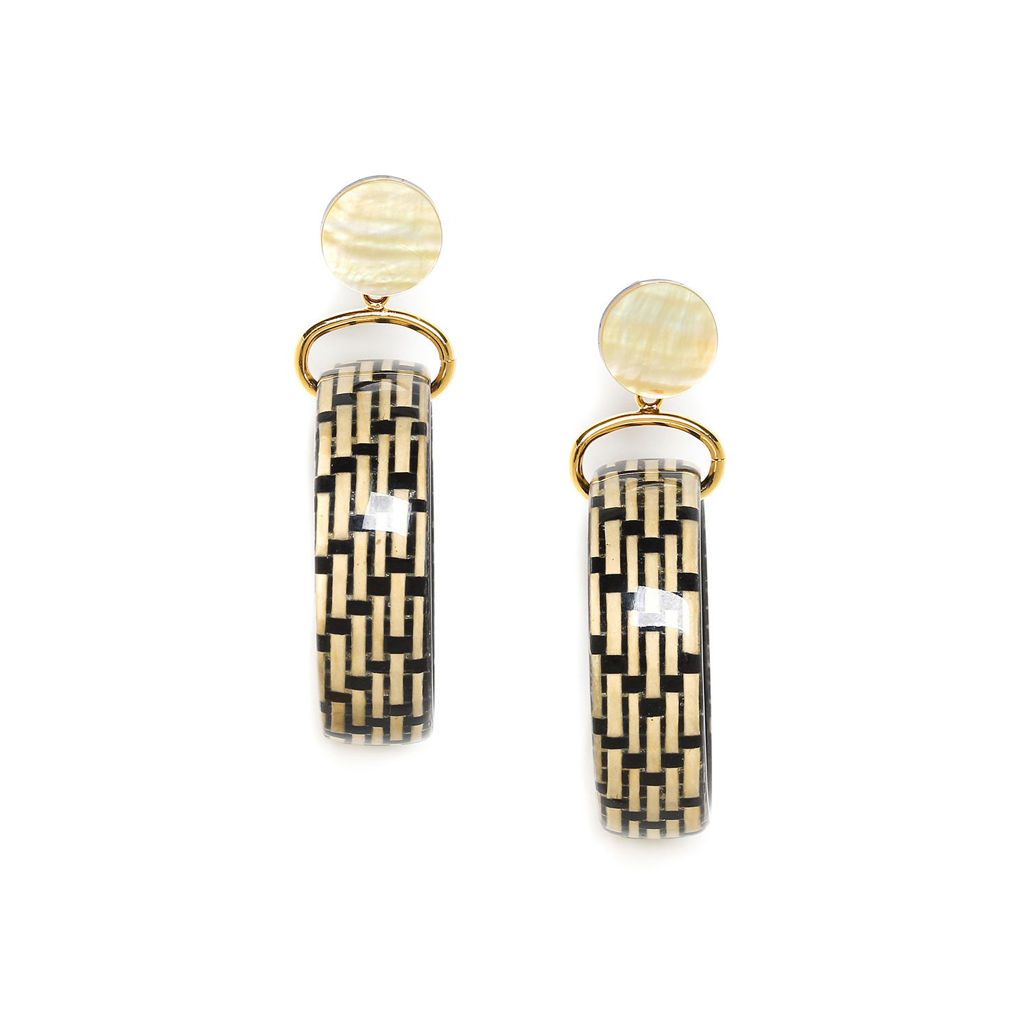 

Серьги из бижутерного сплава Nature Bijoux NB24.1-12CP78762, перламутр, NB24.1-12CP78762