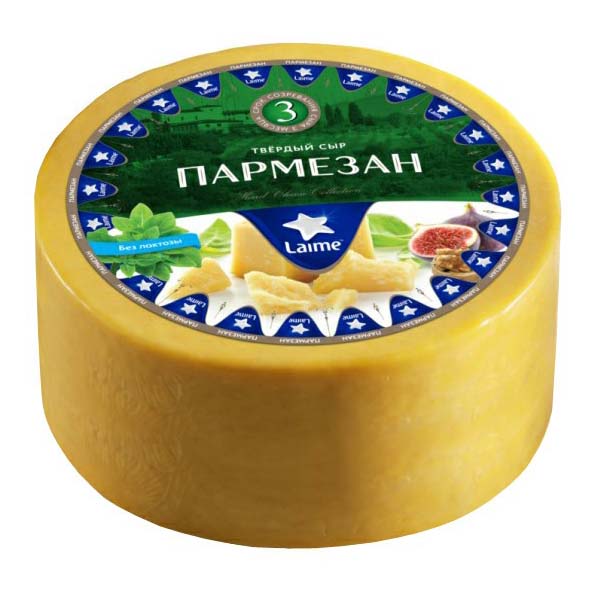 

Сыр твердый Laime Пармезан 40%