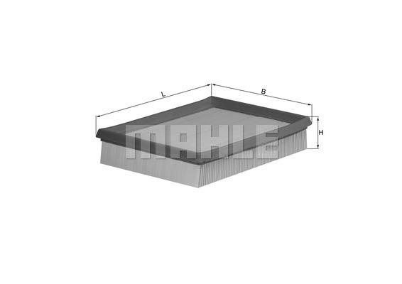 

Фильтр воздушный KNECHT LX 643