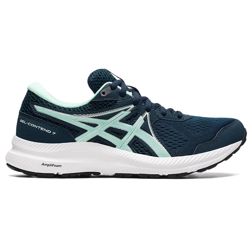 фото Кроссовки женские asics gel-contend 7 синие 5 us