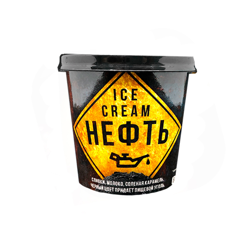 

Мороженое молочное Alcreme Нефть со вкусом карамели 100 г