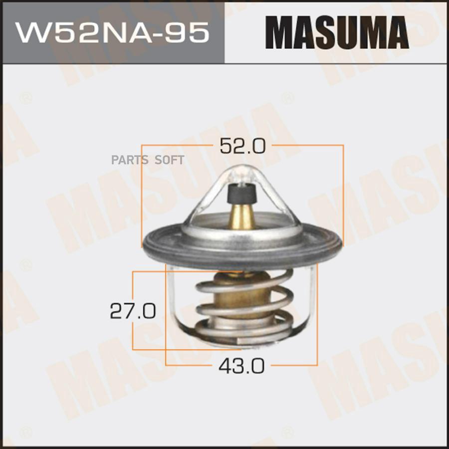 

Термостат Nissan Qashqai / Qashqai +2 I/X-Trail/X-Trail II 00>14 Masuma W52NA95
