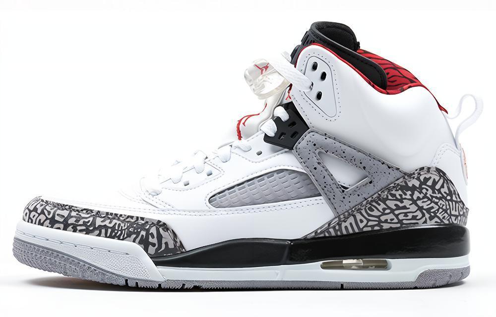 

Кеды унисекс Jordan Jordan Spizike White Cement 2017 белые 47.5 EU, Белый, Jordan Spizike White Cement 2017