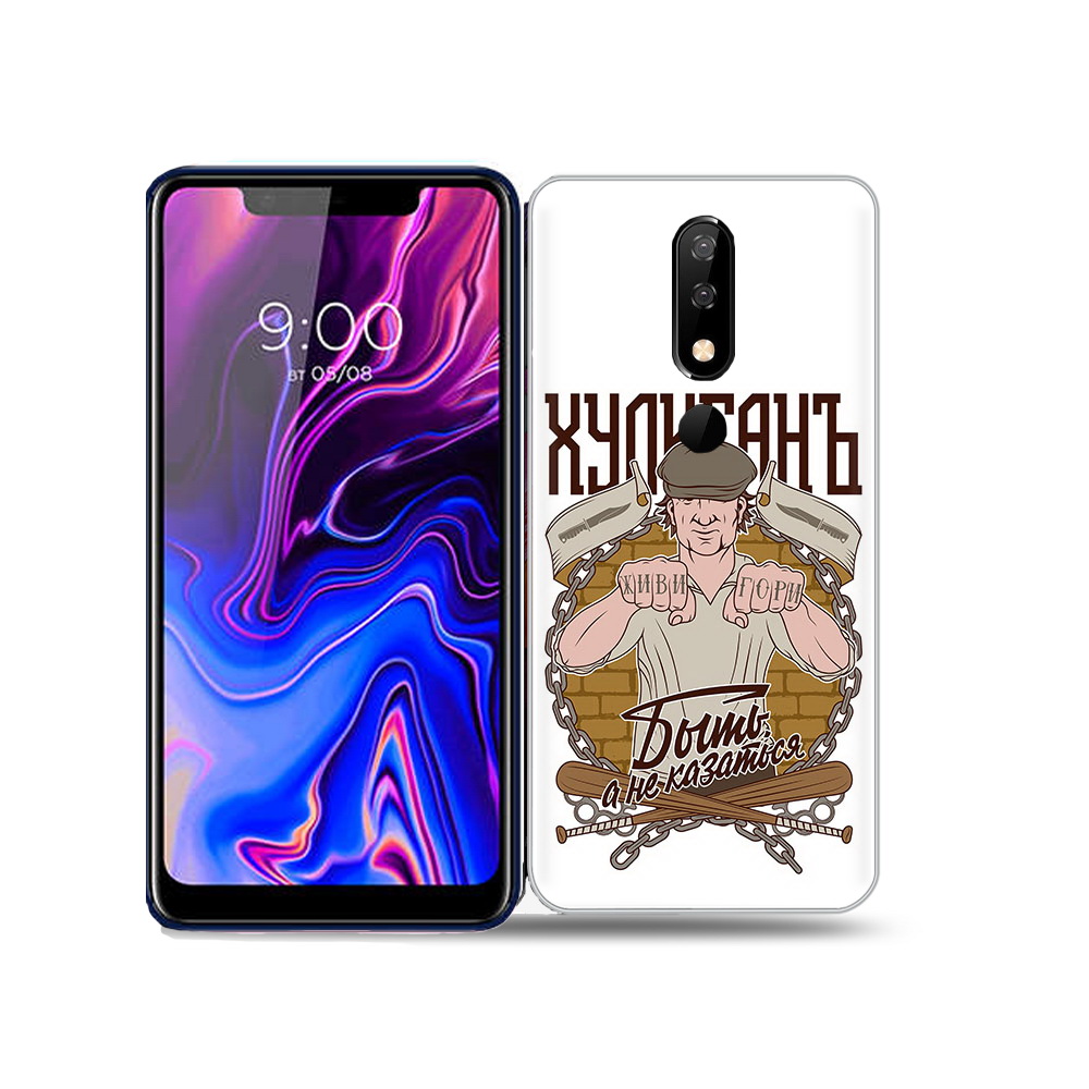 

Чехол MyPads Tocco для BQ 5732L Хулиган, Прозрачный, Tocco