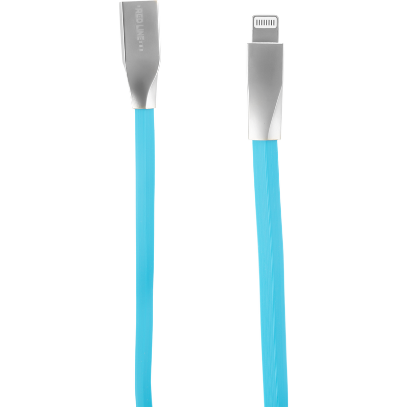 фото Кабель red line smart high speed usb to apple lightning blue