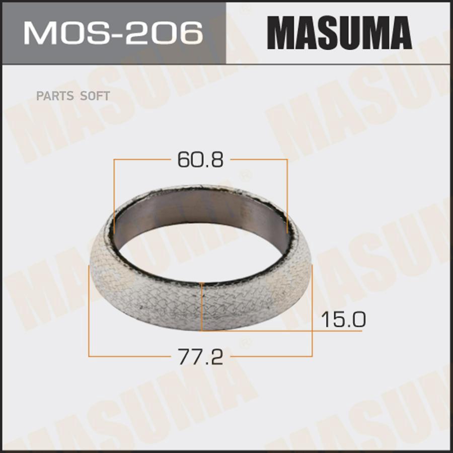 

Masuma Mos-206 Упл.Кольцо Под Выхл.Коллект.Toyota Land Cruiser Prado,Hilux