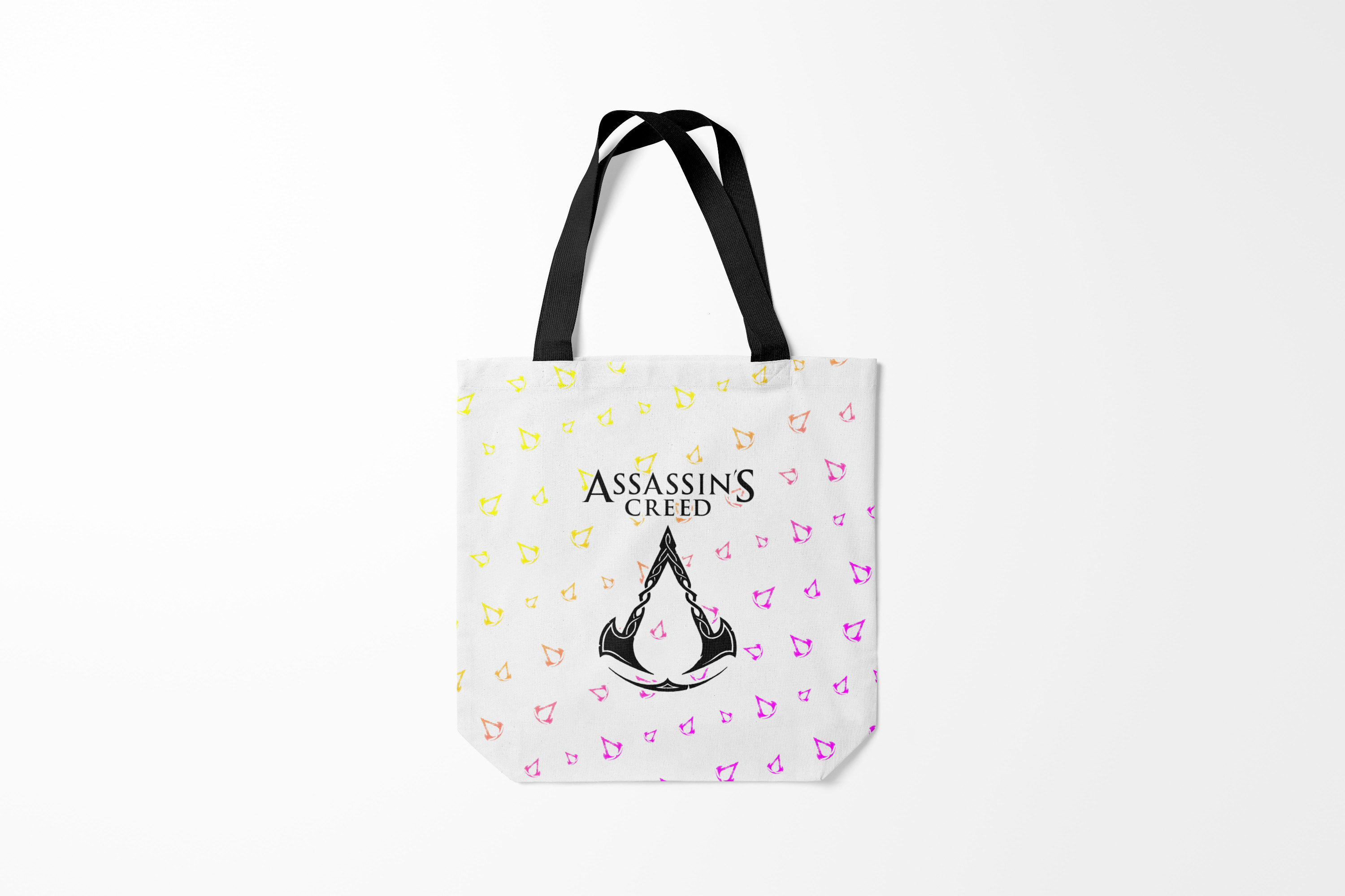 

Сумка шoппер унисекс Burnettie ASSASSINS CREED ASSASSINS VALHALLA, белый, ASSASSINS CREED ASSASSINS VALHALLA