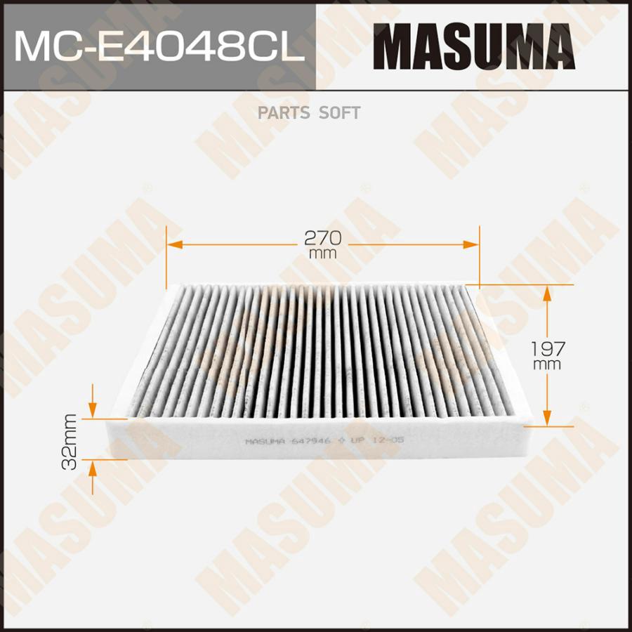 

Фильтр Салона Угольный Masuma Mc-E4048Cl