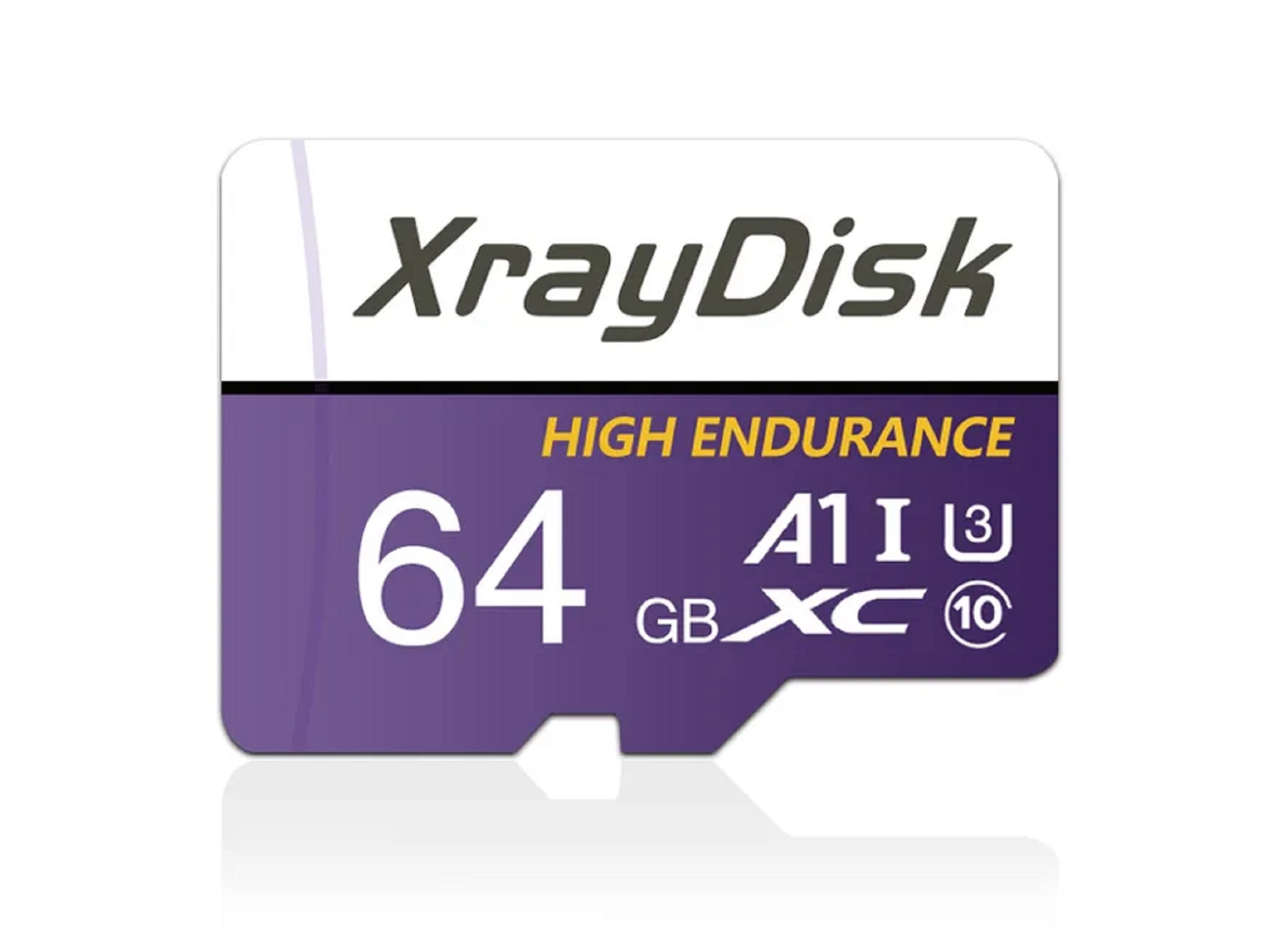 Карта памяти XrayDisk 64 Gb micro SD class 10, UHS-3 с адаптером