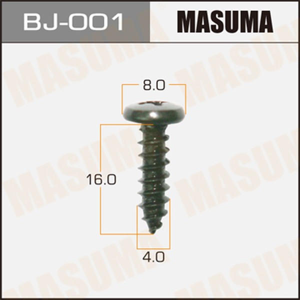 Саморез 4X16мм Набор [20Шт] Masuma BJ-001