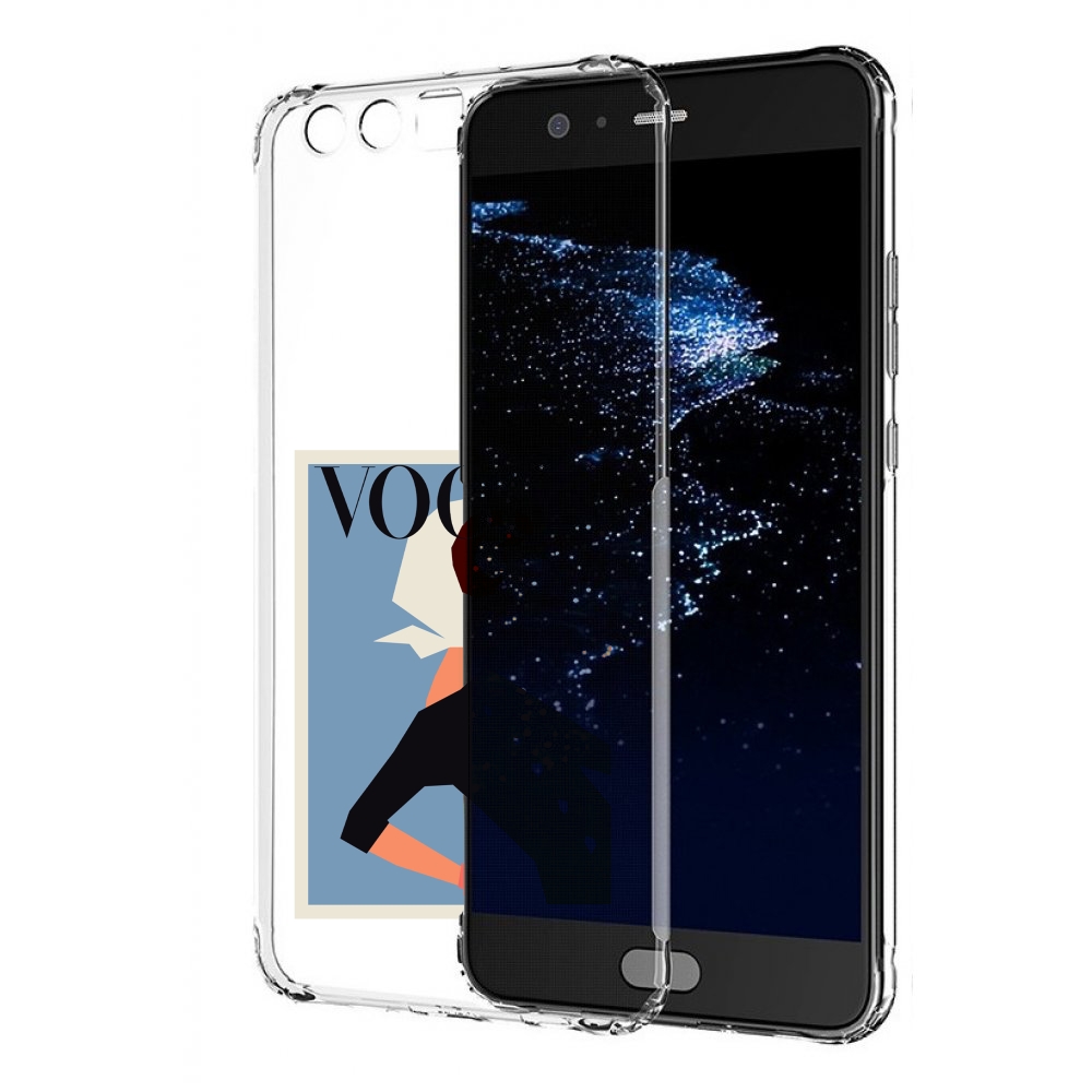 

Чехол бампер MyPads Вогуе картинка для Huawei P10 Plus противоуд, Прозрачный, Tocco