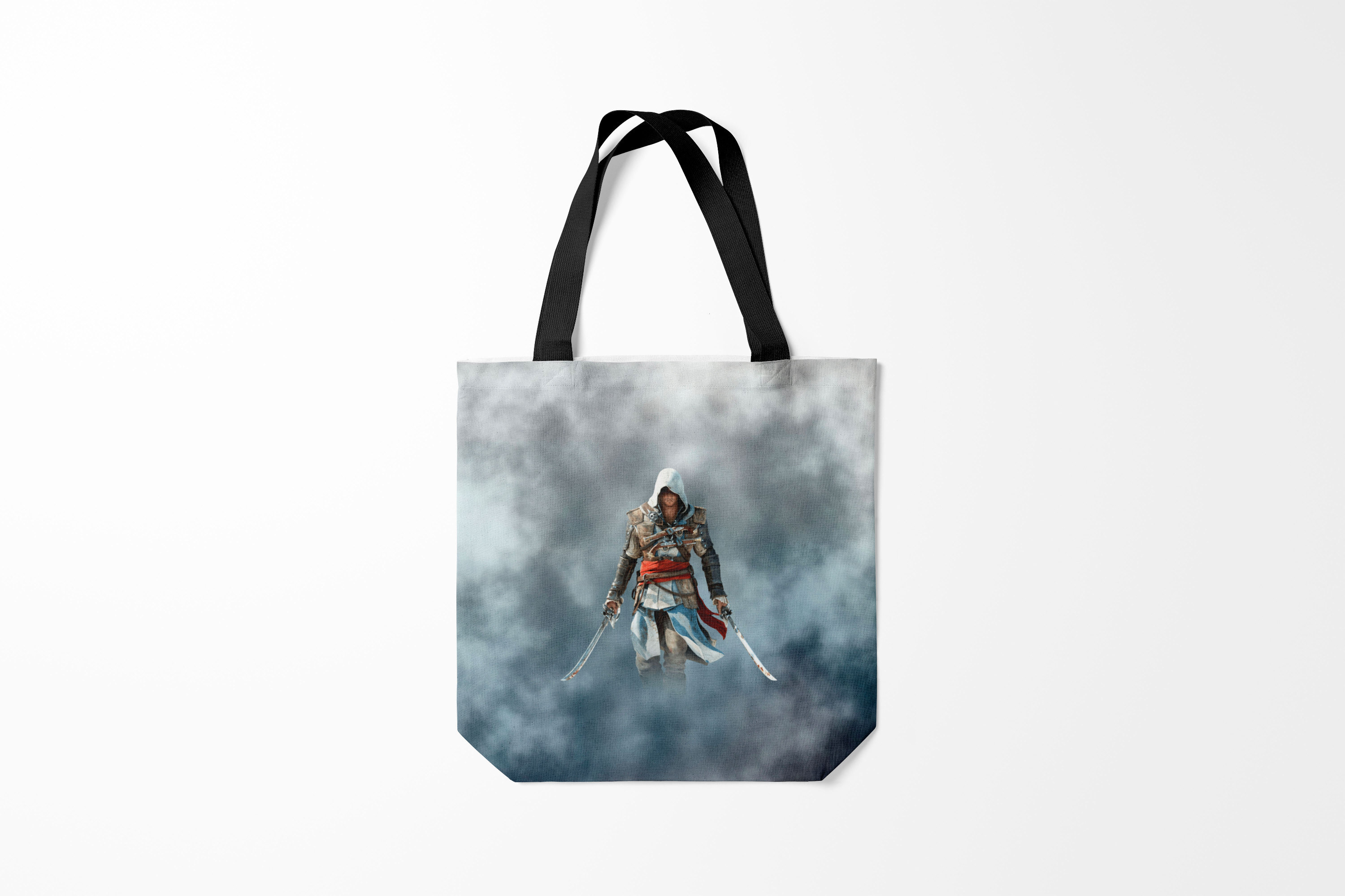 

Сумка шoппер унисекс Burnettie ASSASSINS CREED CREED., голубой, ASSASSINS CREED CREED.