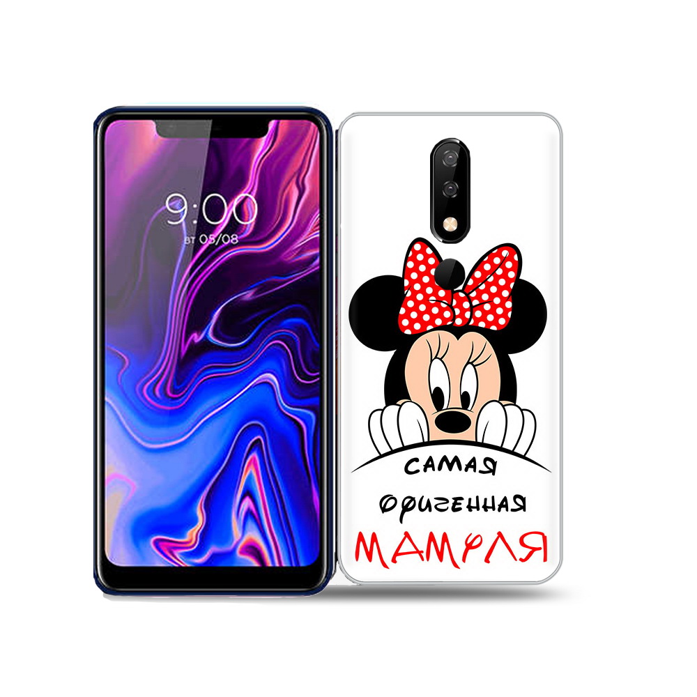 

Чехол MyPads Tocco для BQ 5732L Самая лучшая мамуля Мини Маус, Прозрачный, Tocco