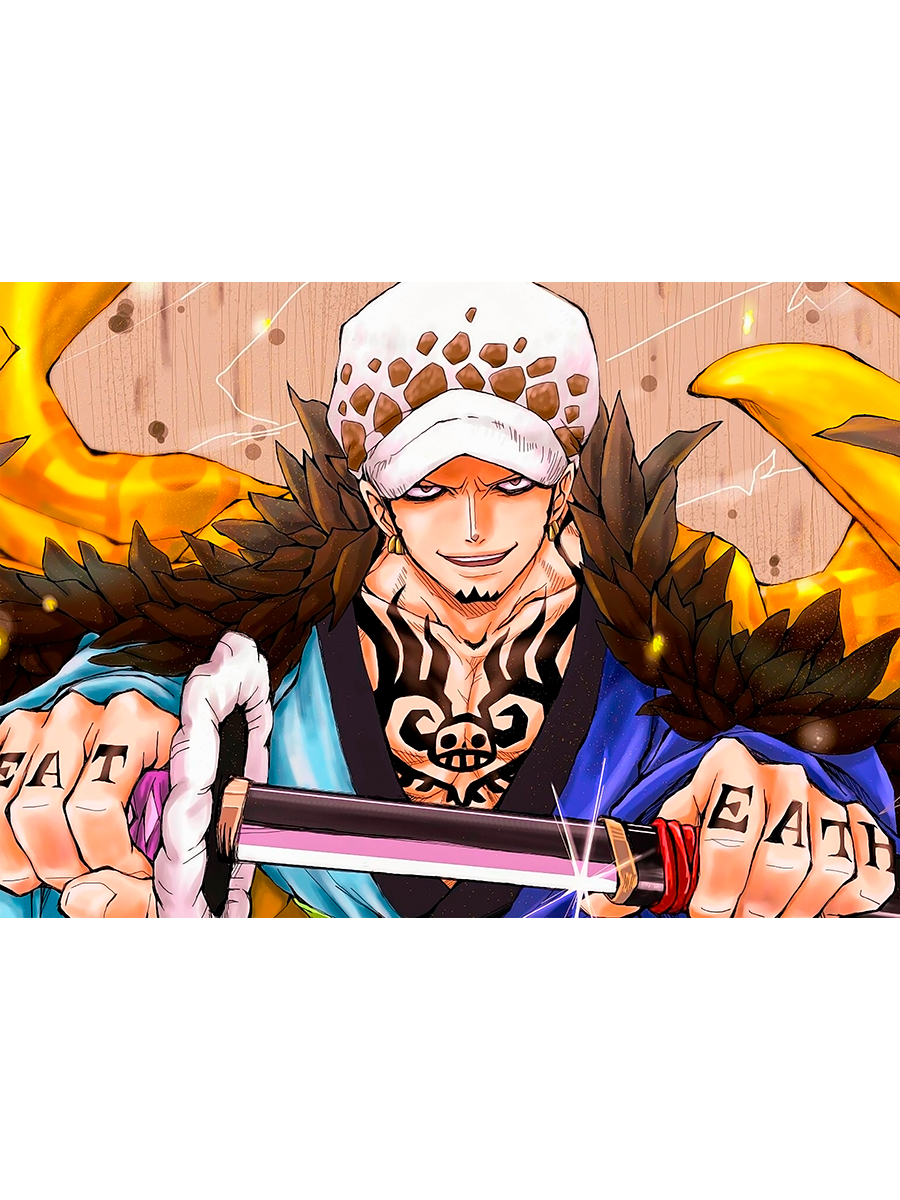 

Постер DRABS А2 Trafalgar Law One Piece