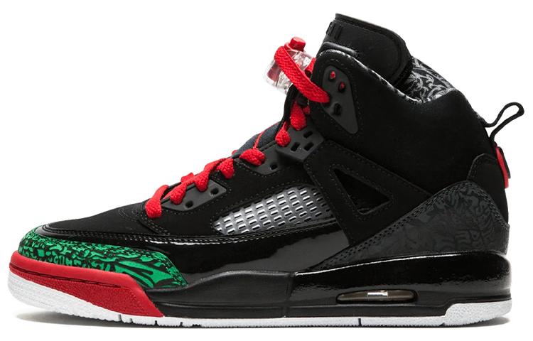 

Кеды унисекс Jordan Jordan Spizike Black Varsity Red GS 2017 черные 40 EU, Черный, Jordan Spizike Black Varsity Red GS 2017