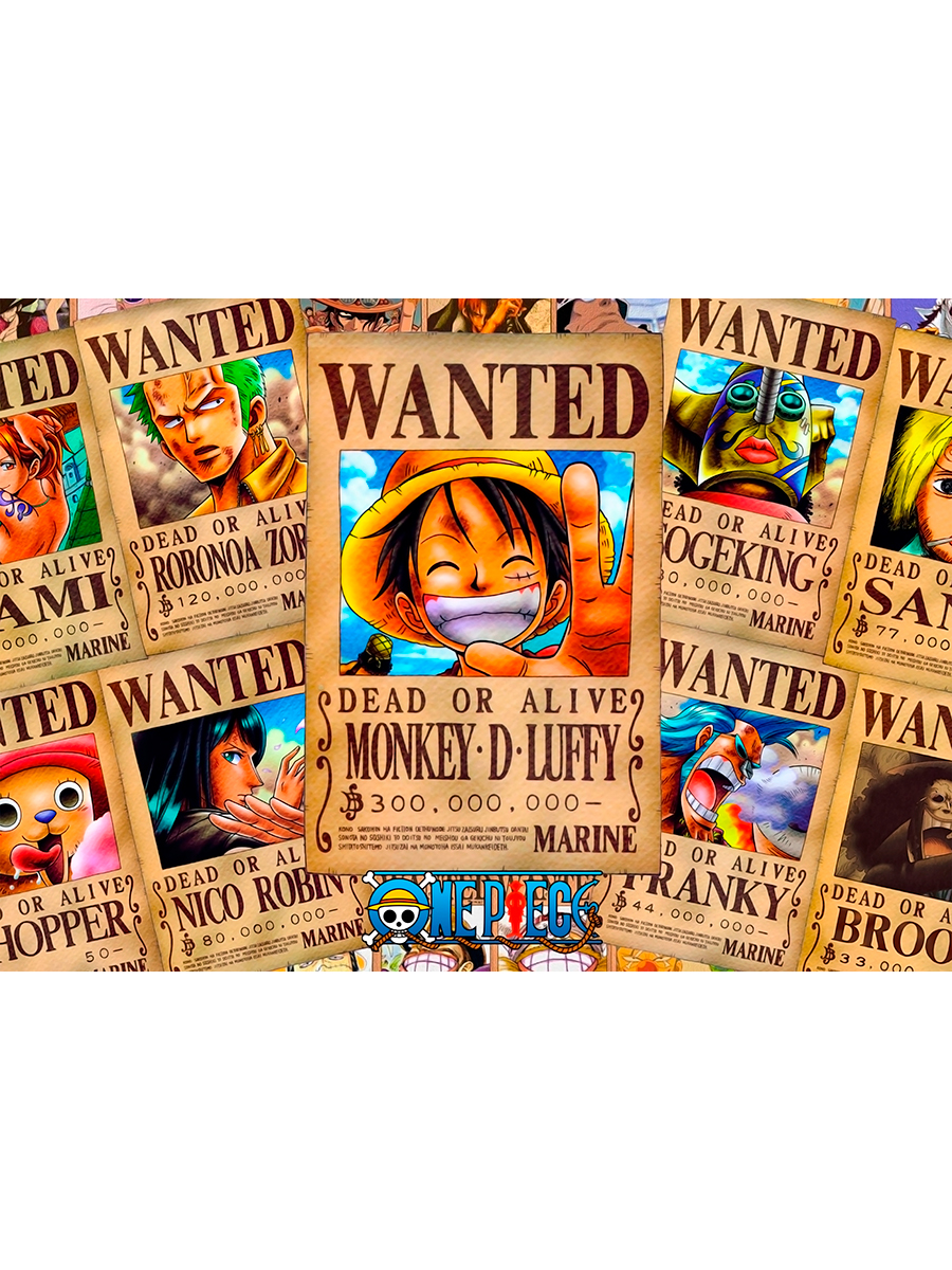 

Постер DRABS А2 One piece в стиле объявлений Разыскивается