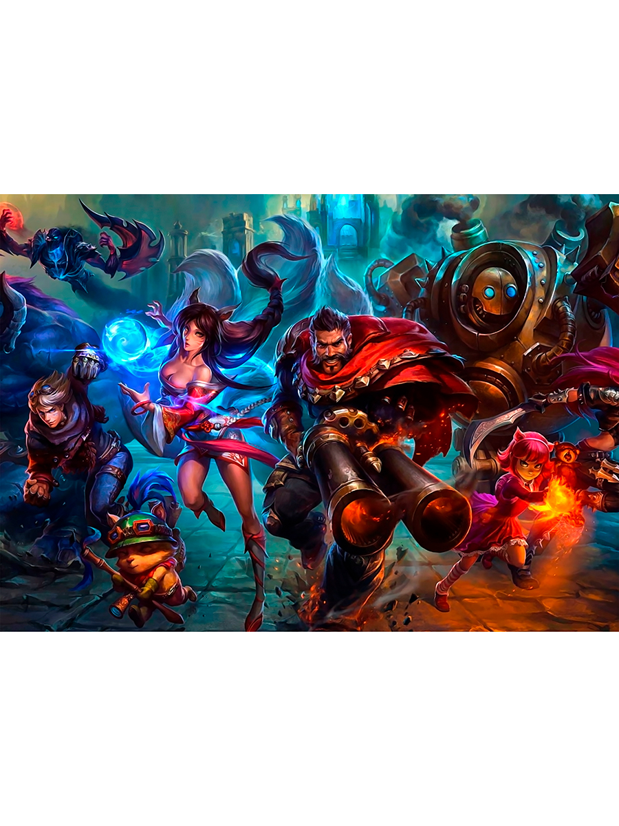 

Постер DRABS А2 League of legends