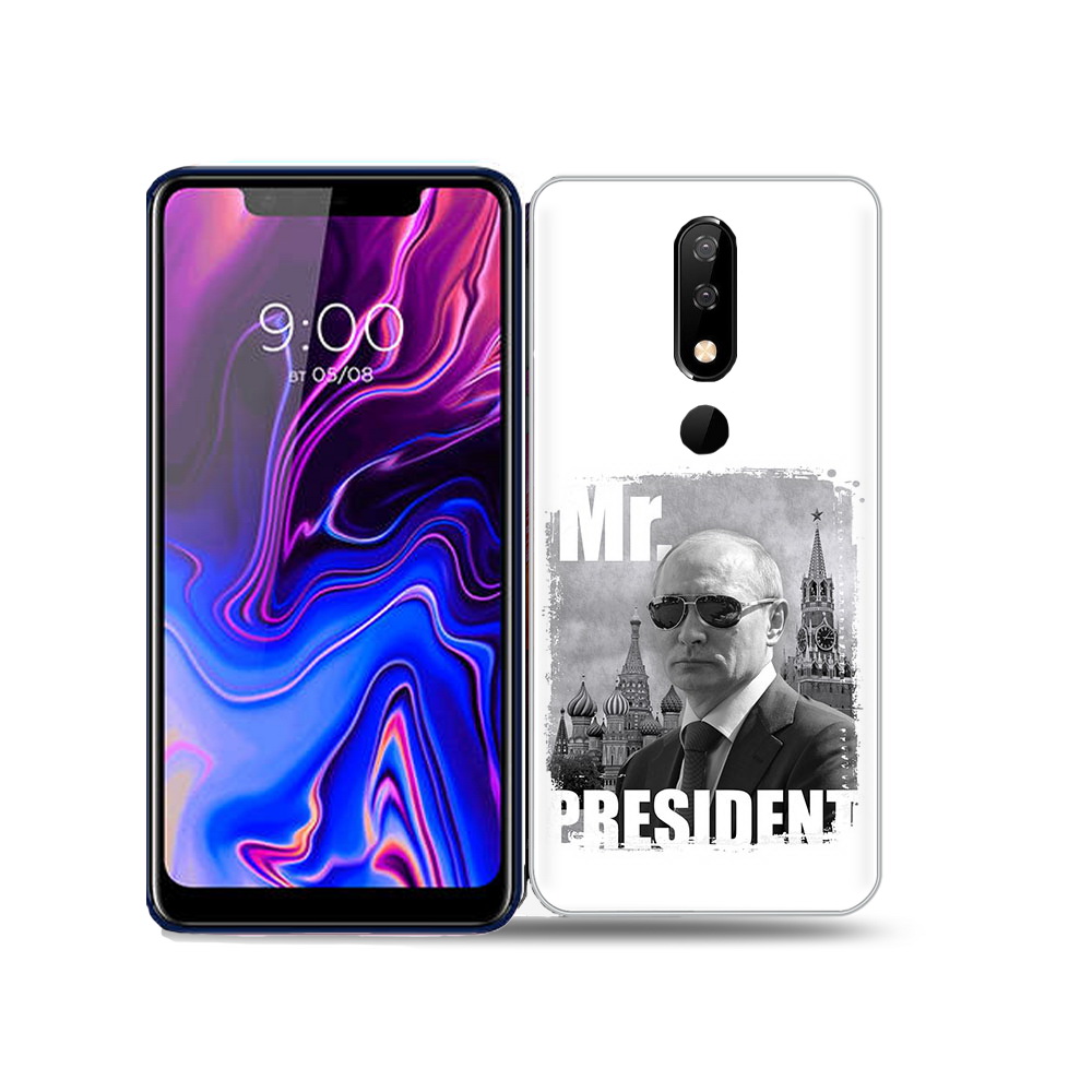 

Чехол MyPads Tocco для BQ 5732L Путин, Прозрачный, Tocco