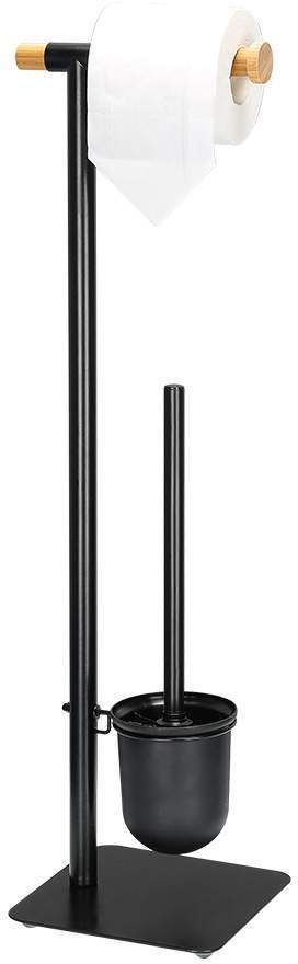 

Держатель для туалетной бумаги с ершиком Bergenson Bjorn Bath HF-MTS-HLD-HGMT-BM-BLK
