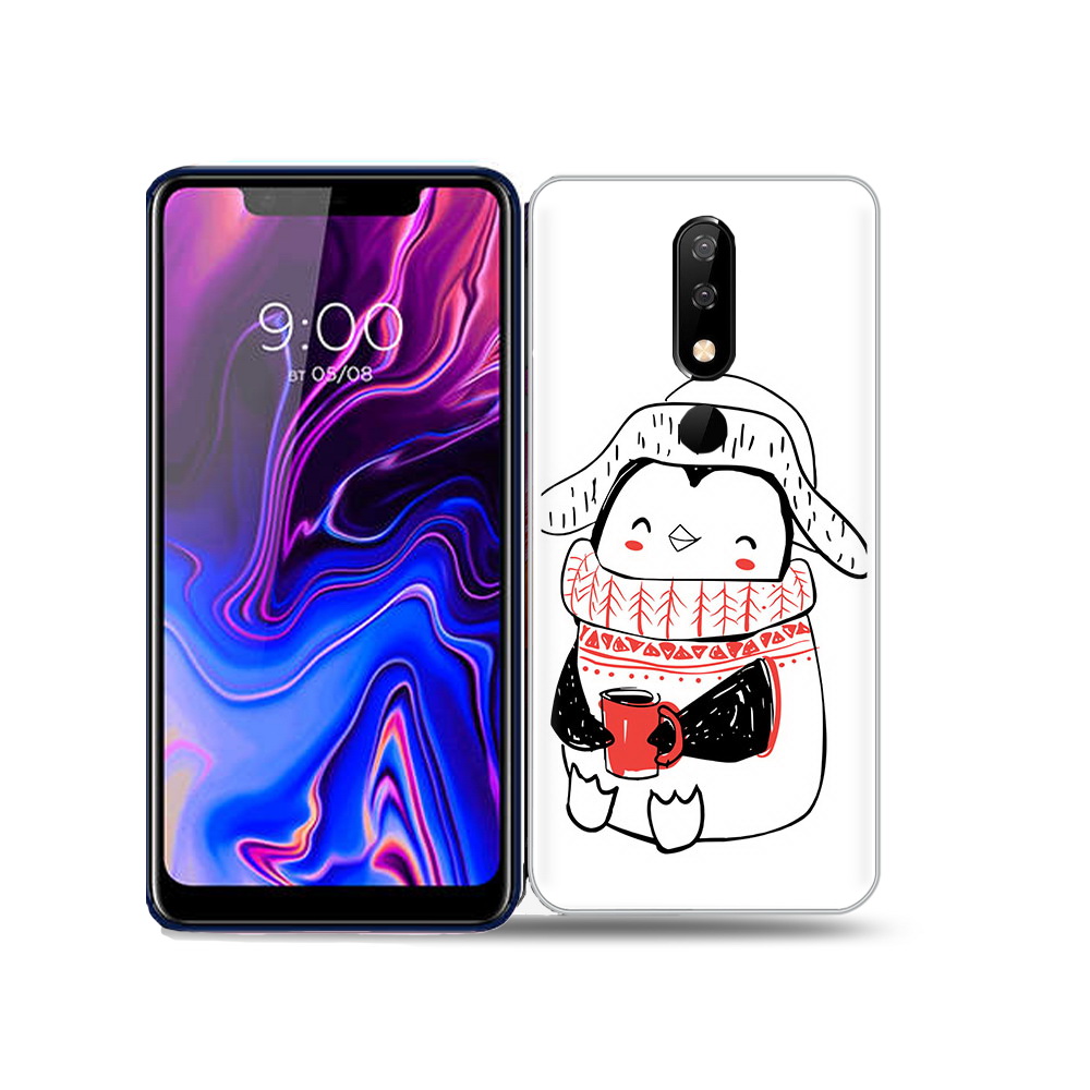 

Чехол MyPads Tocco для BQ 5732L Милый пингвин, Прозрачный, Tocco